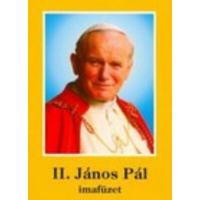 II.  János Pál imafüzet