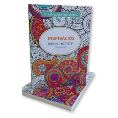 Inspirációs - igés színezőfüzet (nagy)