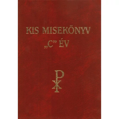 Kis Misekönyv "C" év/keménytáblás