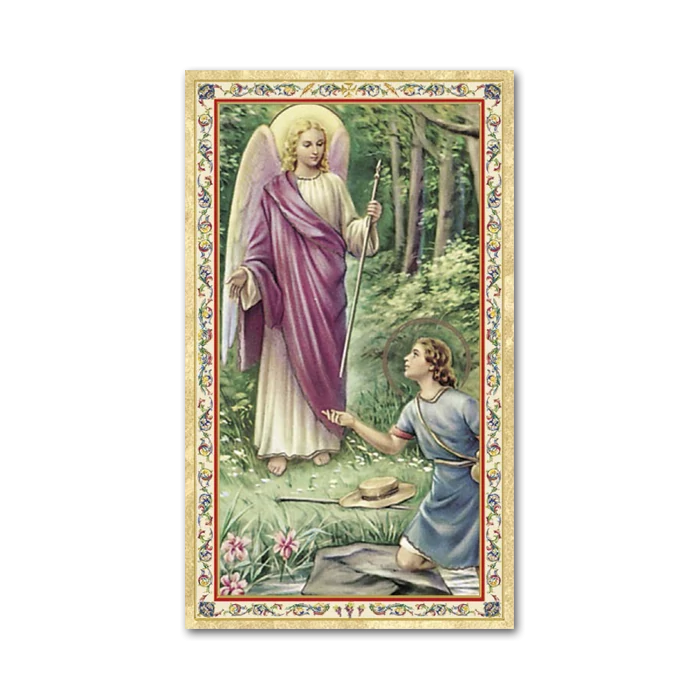 Szentkép - Szent Rafael Arkangyal - 25 darabos csomagban