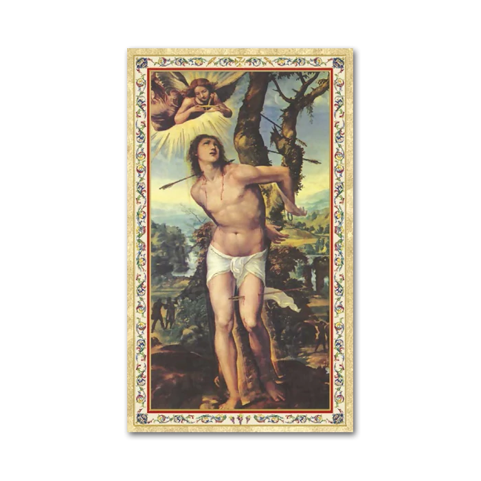 Szentkép - Szent Sebestyén - 25 darabos csomagban 