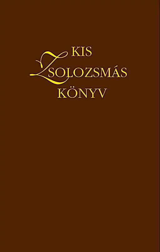 Kis zsolozsmáskönyv
