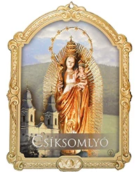 Faplakett Csíksomlyó