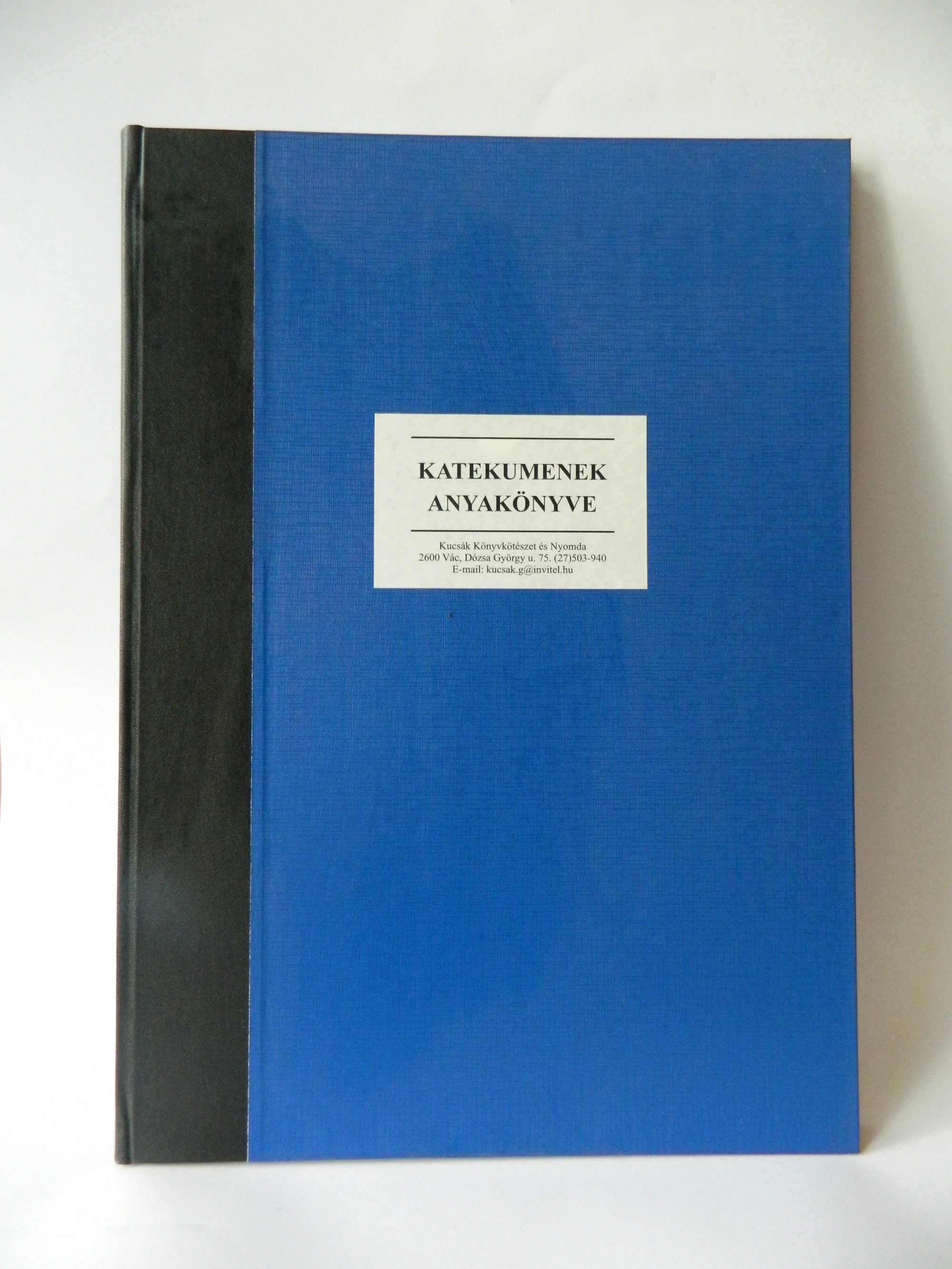 Katekumenek anyakönyve