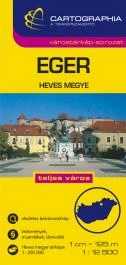 Eger várostérkép (+Heves megye térképe)
