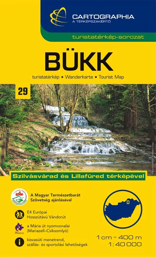 Bükk turistatérkép