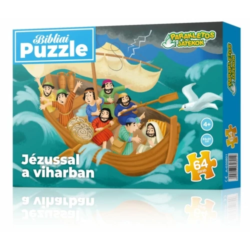 Jézussal a viharban - Puzzle