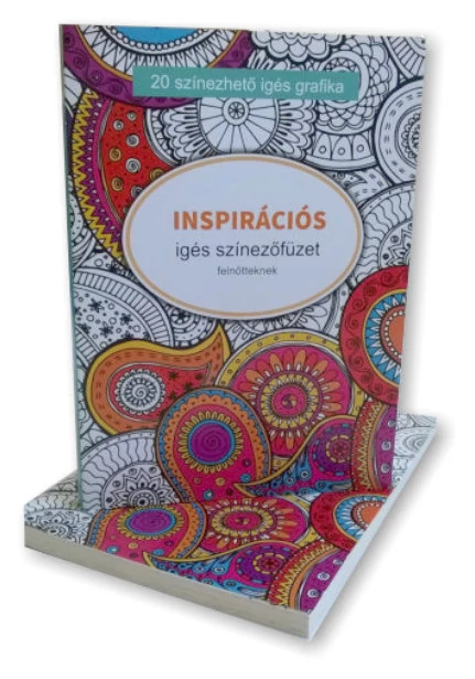 Inspirációs - igés színezőfüzet (nagy)
