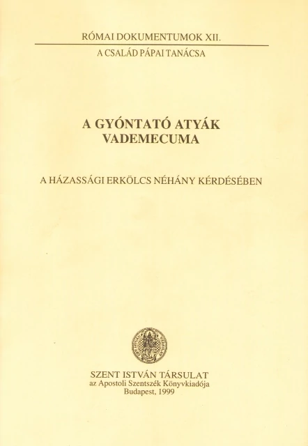 A gyóntató atyák vademecuma